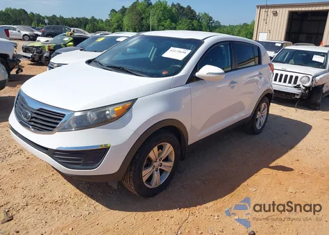 2012 Kia Sportage Lx из США, поврежденный, VIN KNDPB3A2XC7228819